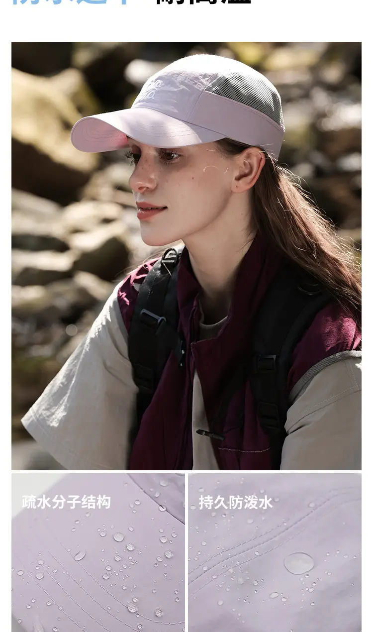 Black Mesh Baseball Cap with "Ola Ola" Logo — feature 13