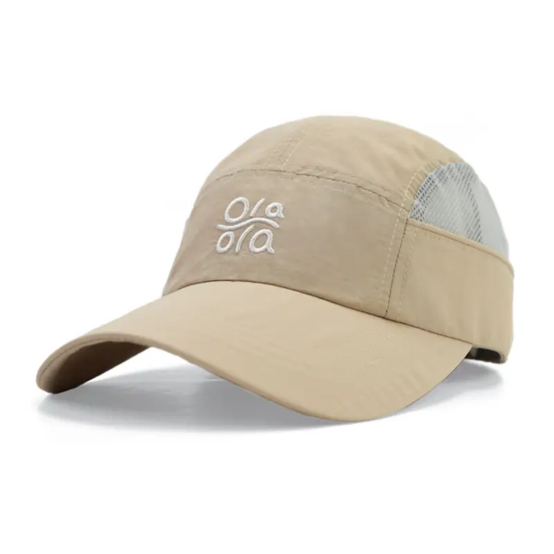 Black Mesh Baseball Cap with "Ola Ola" Logo - Image 3