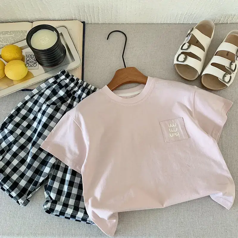 Japanese Style Kids T-Shirt White 2025 Summer — feature 8