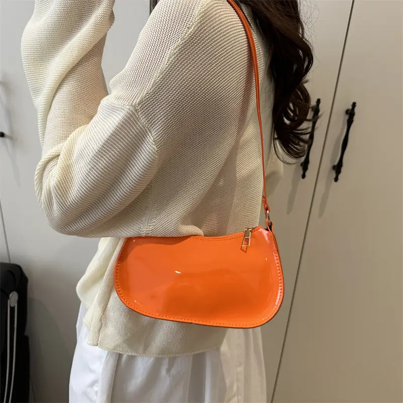 2025 Light Blue PU Shoulder Bag for Women - Image 8