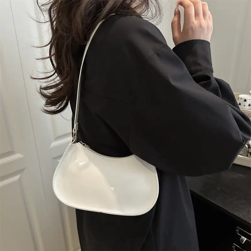 2025 Light Blue PU Shoulder Bag for Women - Image 9