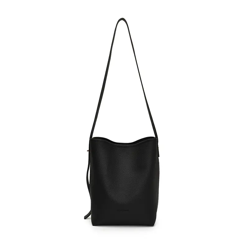 Women's Large Capacity Beige Bucket Bag 2025 - Image 8