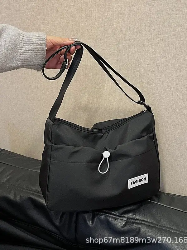 Yellow Crossbody Bag for Women College Student Casual Shoulder Bag