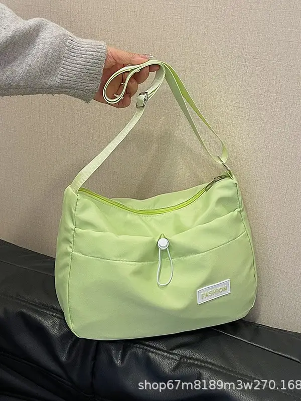 Yellow Crossbody Bag for Women College Student Casual Shoulder Bag