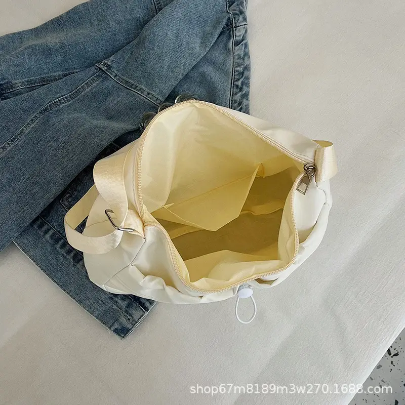 Yellow Crossbody Bag for Women College Student Casual Shoulder Bag — feature 29