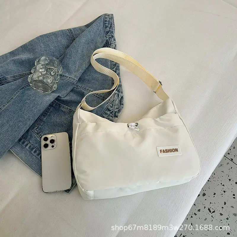 Yellow Crossbody Bag for Women College Student Casual Shoulder Bag — feature 32