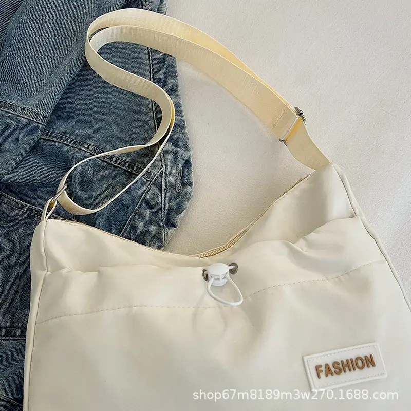 Yellow Crossbody Bag for Women College Student Casual Shoulder Bag — feature 34