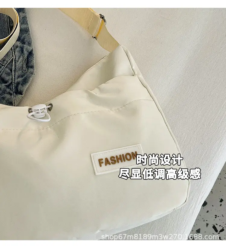Yellow Crossbody Bag for Women College Student Casual Shoulder Bag — feature 48