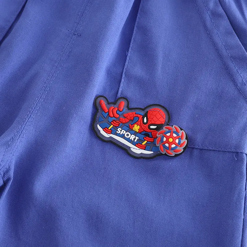 Boys Cartoon Spider-Man 2-Piece Summer Suit 1-5Y — feature 4