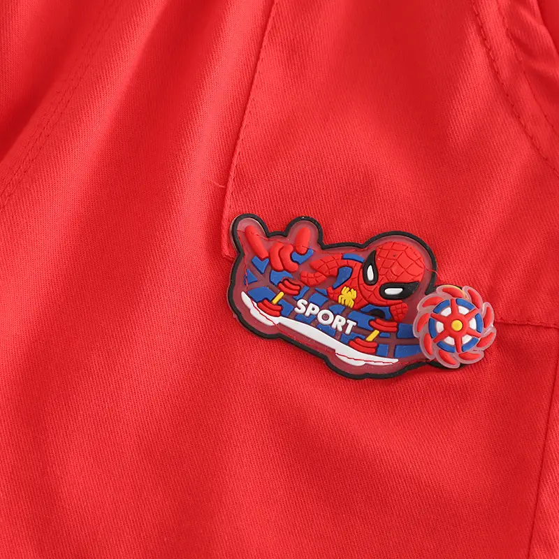 Boys Cartoon Spider-Man 2-Piece Summer Suit 1-5Y — feature 8