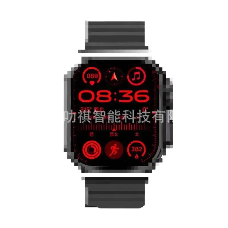 MVP-180 Ultra3 Smart Watch with 4 Straps & Bluetooth Headset - Image 5