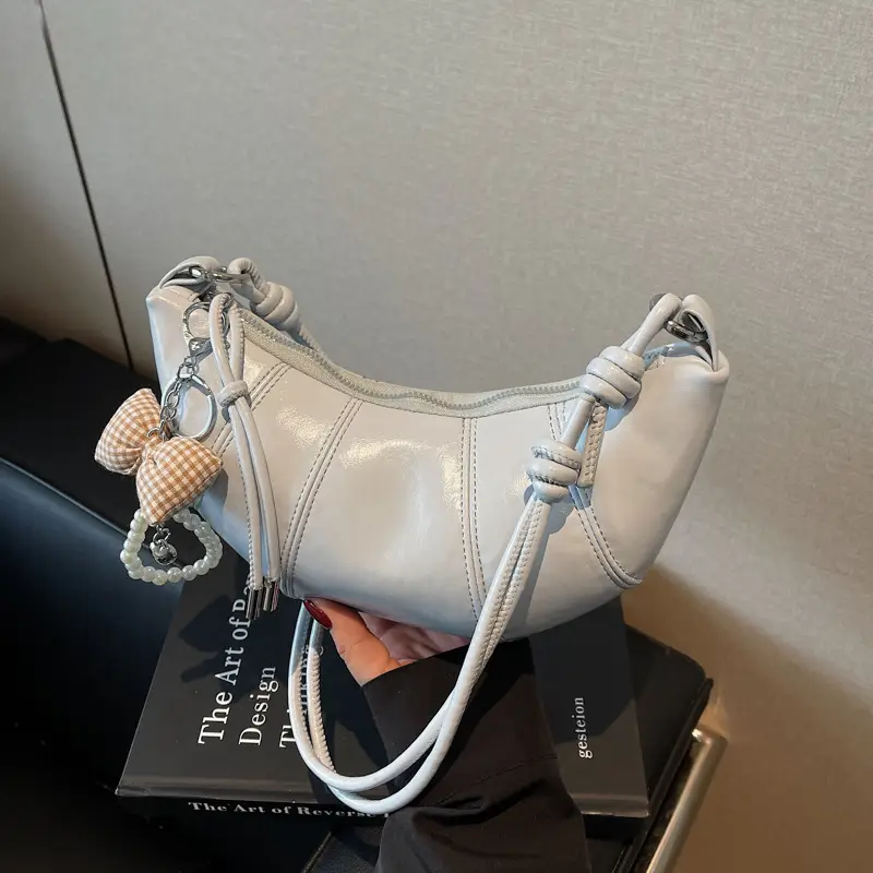 Pink Pearl Crossbody Bag for Women Spring Summer 2025 - Image 4