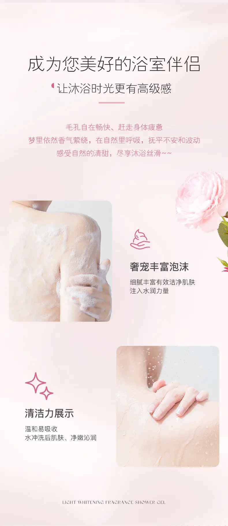 [Sam the same] perfume shower gel body lasting fragrance 72 hours shower gel flagship store official genuine goods — feature 6
