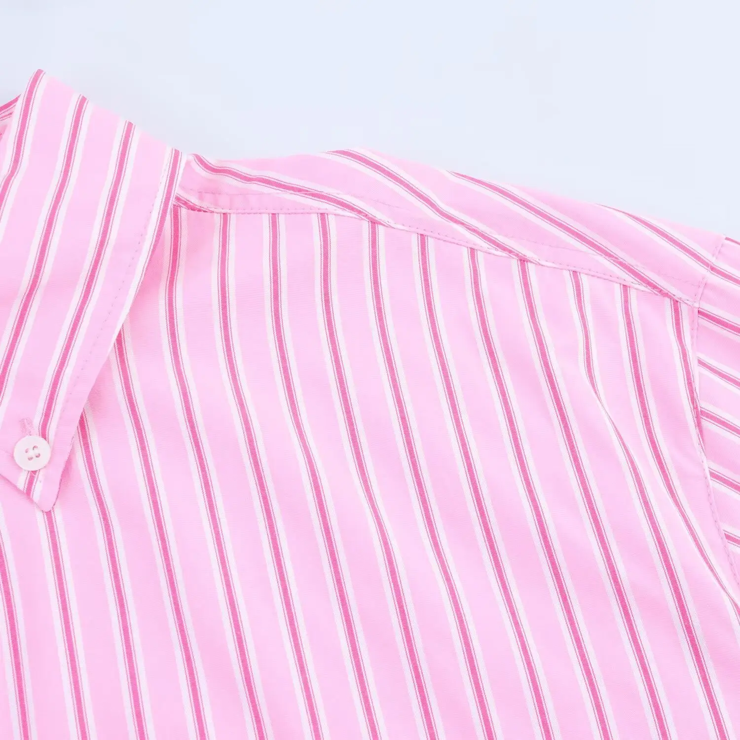 Pink Striped Pajama Pants Set with Belt — feature 18