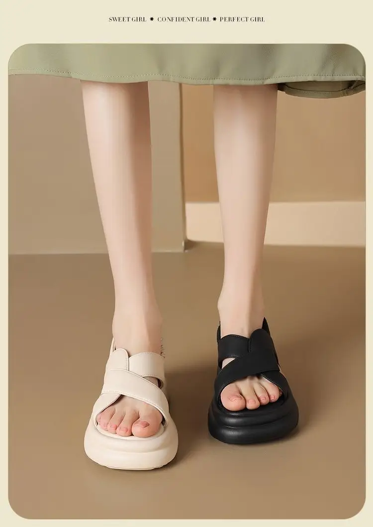 Women's White Foam Sandals Summer Wear — feature 10