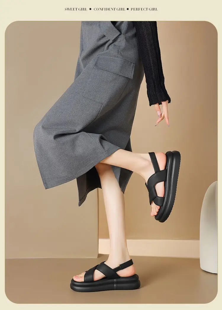 Women's White Foam Sandals Summer Wear — feature 11