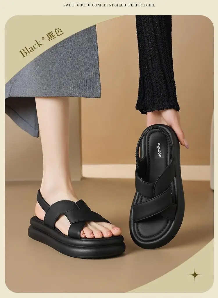 Women's White Foam Sandals Summer Wear — feature 12