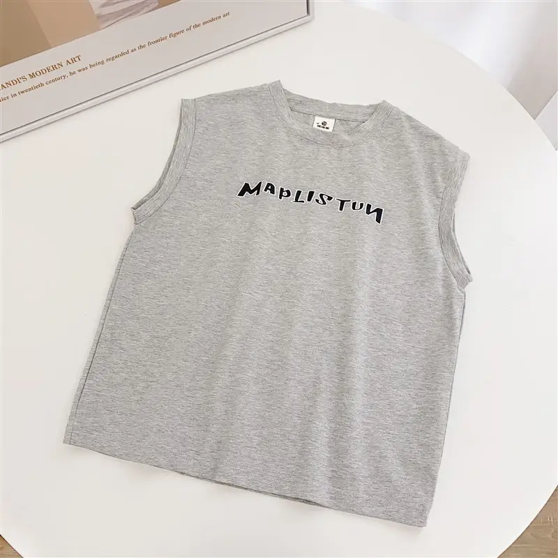 Blue Sleeveless Vest for Boys Summer Wear — feature 15