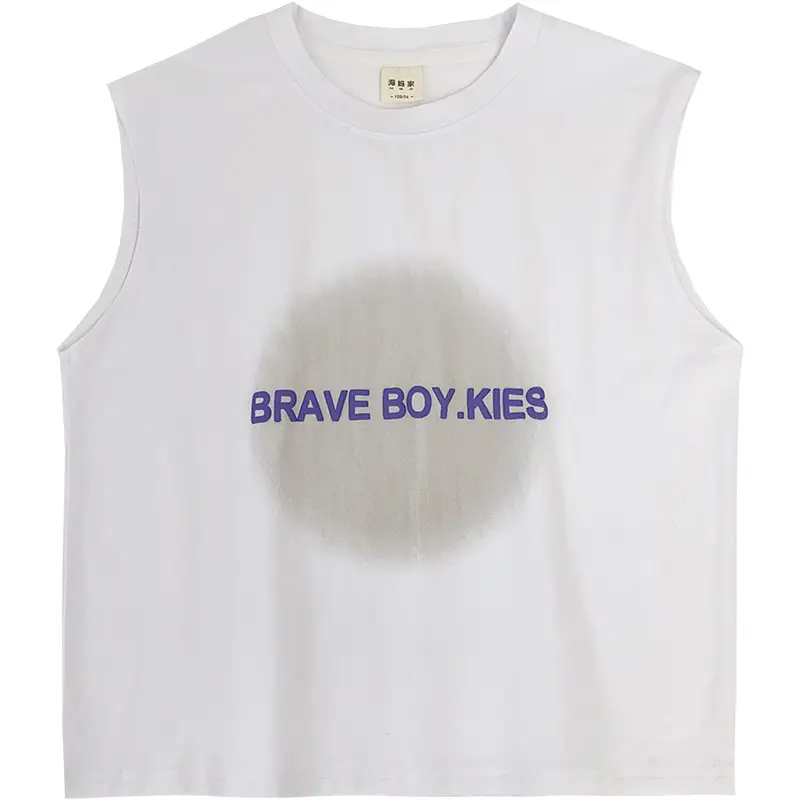 Blue Sleeveless Vest for Boys Summer Wear — feature 25