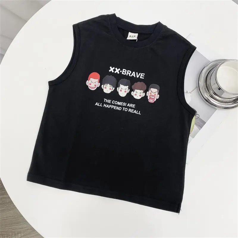 Blue Sleeveless Vest for Boys Summer Wear — feature 28