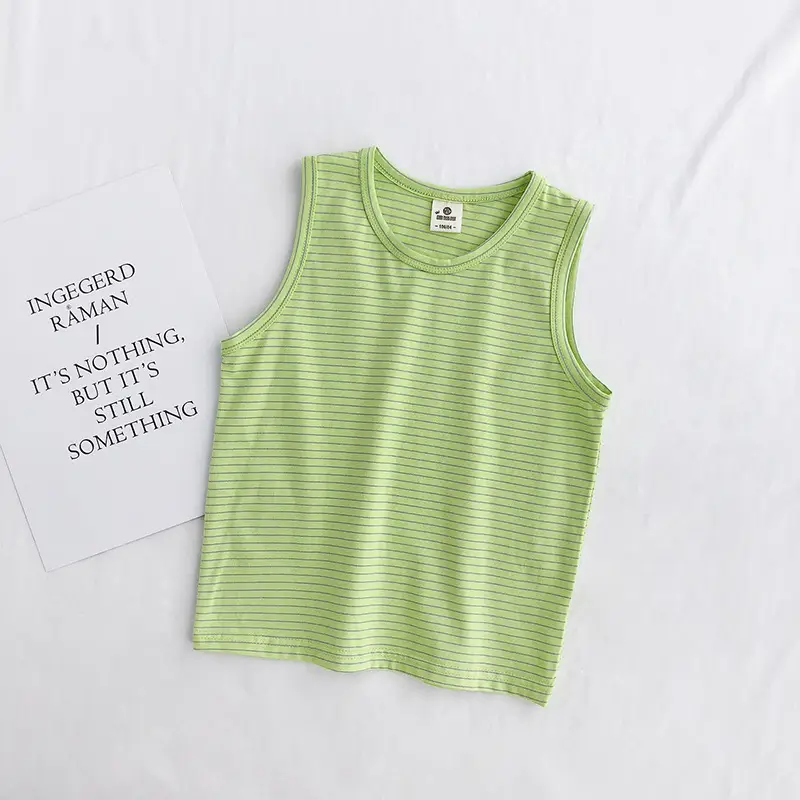Blue Sleeveless Vest for Boys Summer Wear — feature 3
