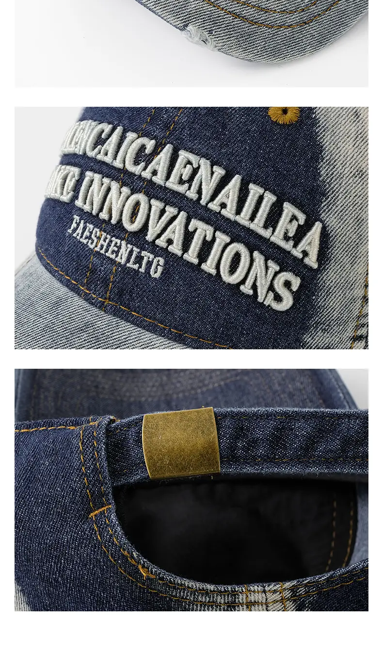 Washed Denim Cap for Girls Summer 2025 — feature 16