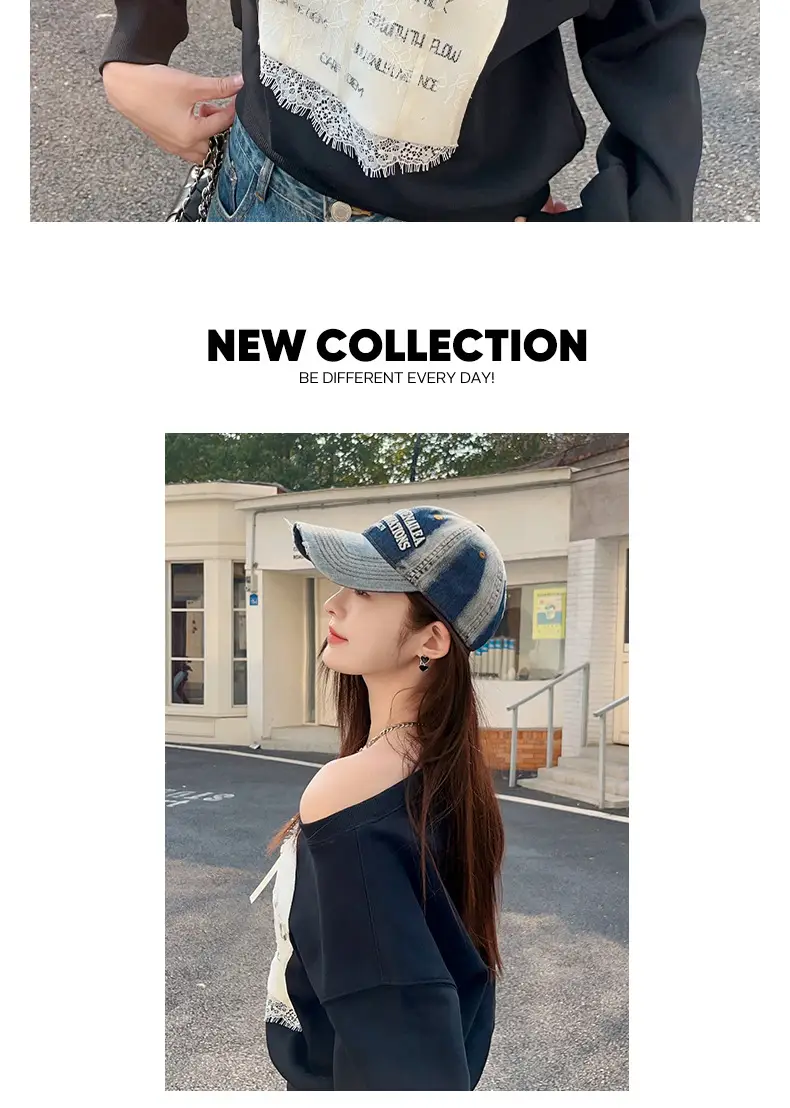 Washed Denim Cap for Girls Summer 2025 — feature 7