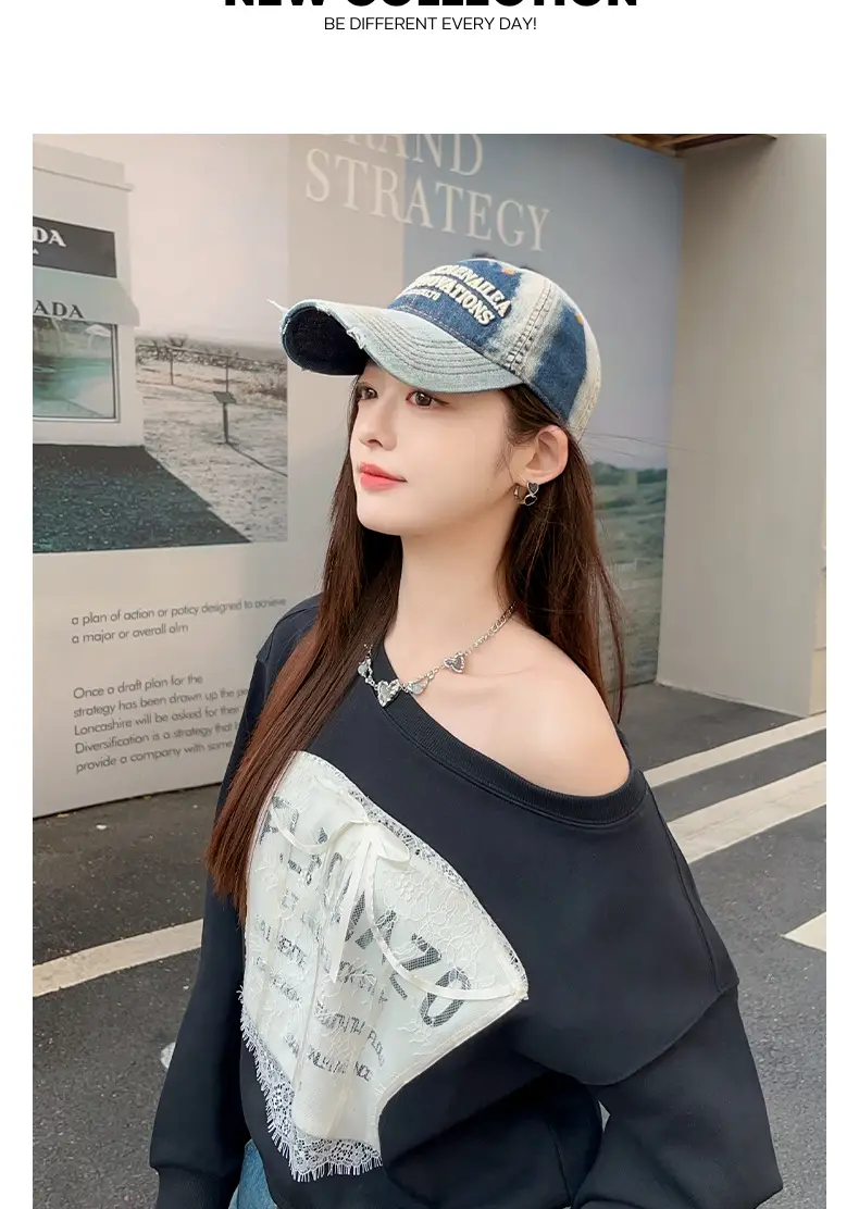 Washed Denim Cap for Girls Summer 2025 — feature 9
