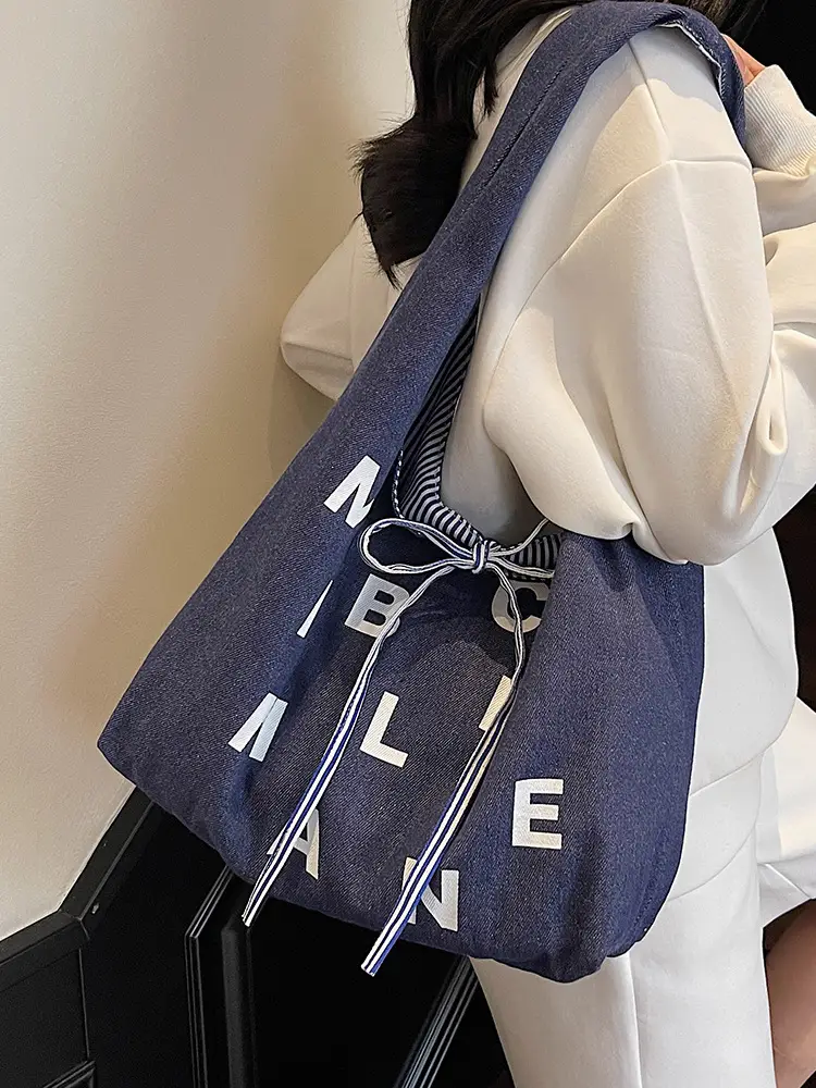 Red Letterboard Personalized Tote Bag for Women - Image 8