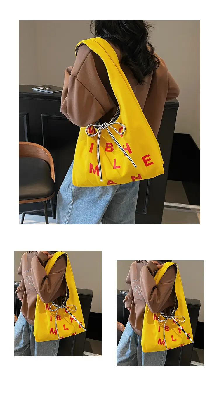 Red Letterboard Personalized Tote Bag for Women — feature 15