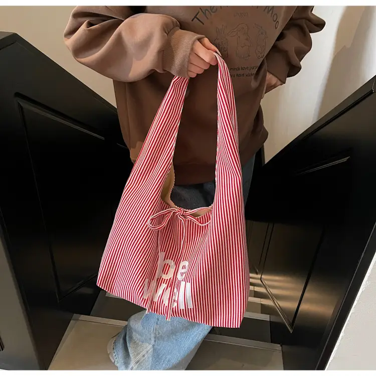 Red Letterboard Personalized Tote Bag for Women — feature 23