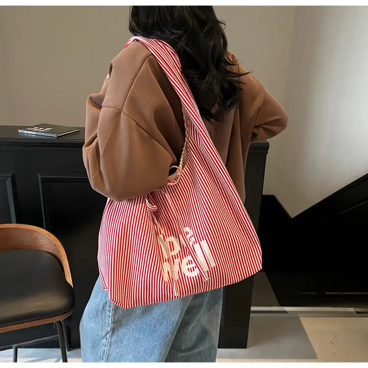 Red Letterboard Personalized Tote Bag for Women — feature 24