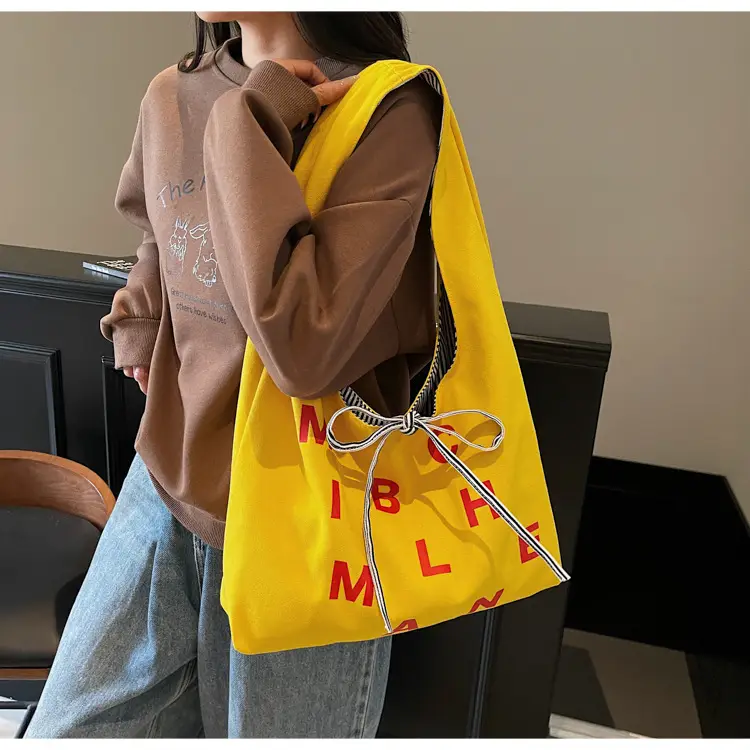 Red Letterboard Personalized Tote Bag for Women — feature 25