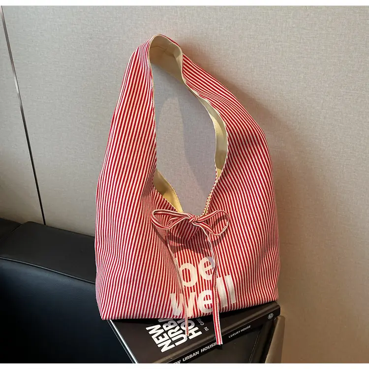 Red Letterboard Personalized Tote Bag for Women — feature 34