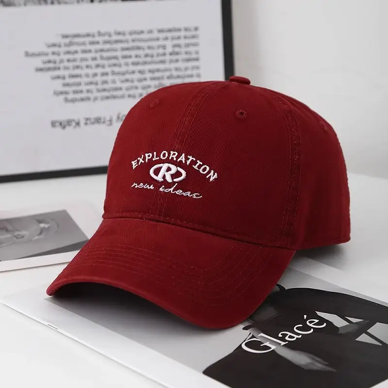 Black Retro Baseball Cap with "Exploration" Logo - Image 9