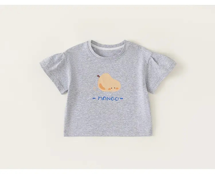 Yubao Boys Cartoon T-Shirt Summer Cream Short Sleeve — feature 31
