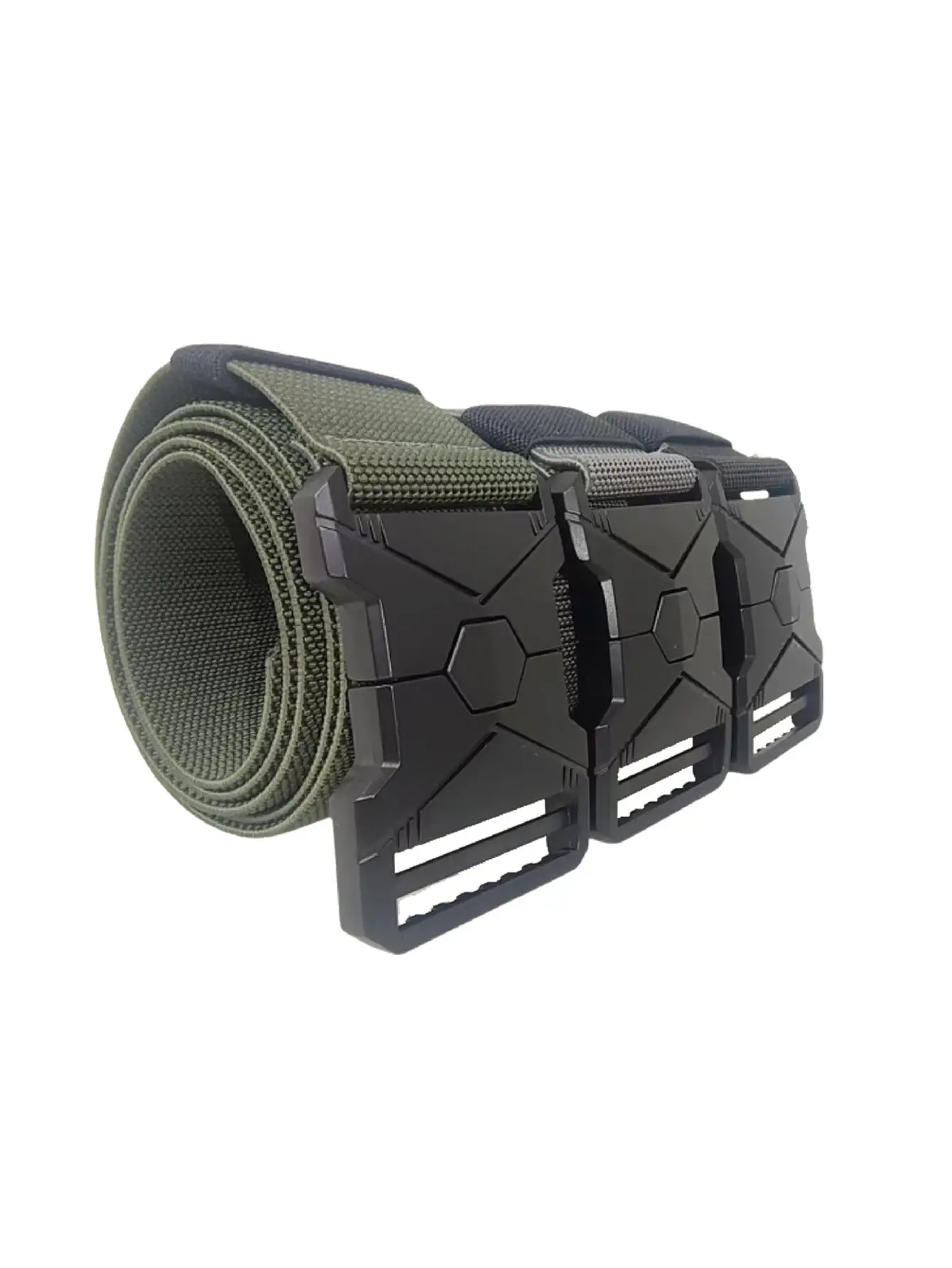 Men's Quick Release Elastic Belt with Alloy Buckle — feature 1