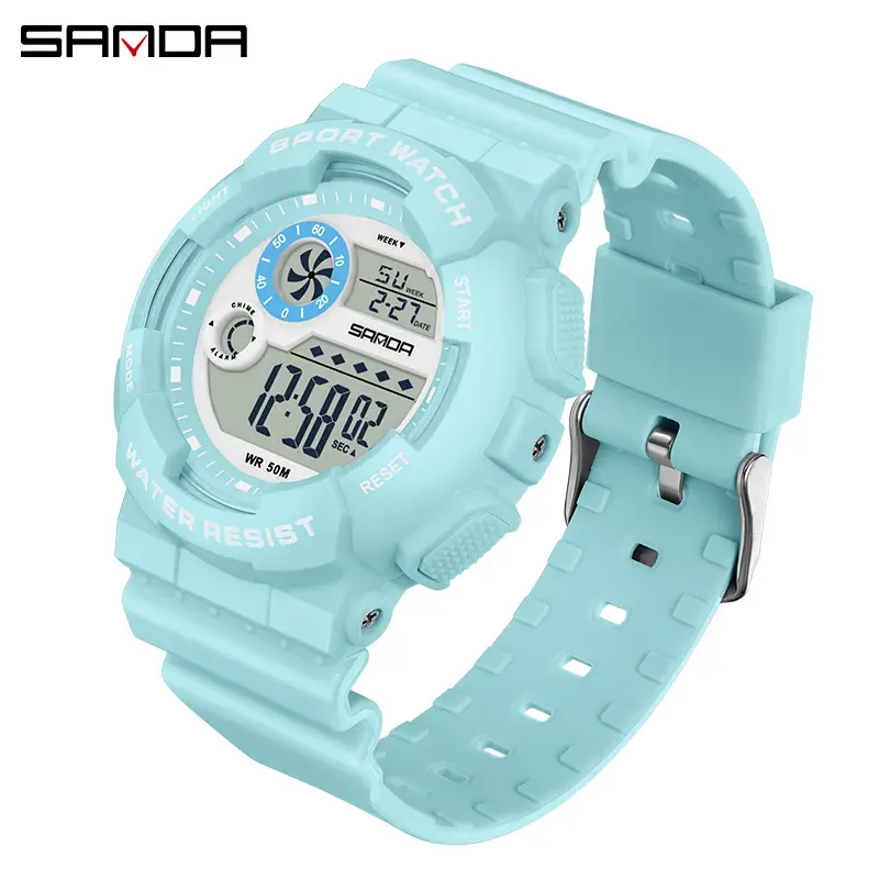 Sanda Multifunctional Digital Watch for Men Women Waterproof - Image 10