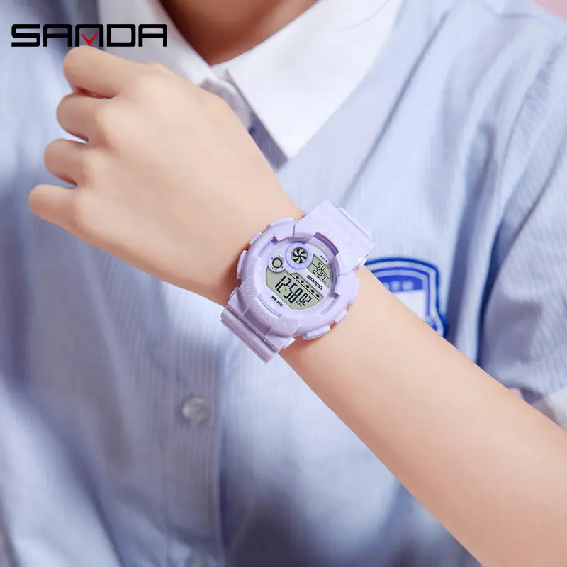 Sanda Multifunctional Digital Watch for Men Women Waterproof - Image 11