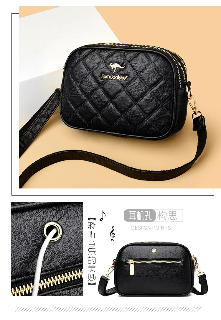 Black Quilted Crossbody Bag for Women 2025 — feature 12