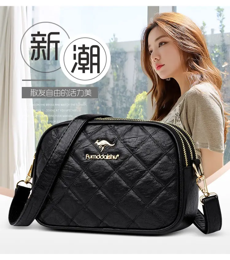 Black Quilted Crossbody Bag for Women 2025 — feature 5