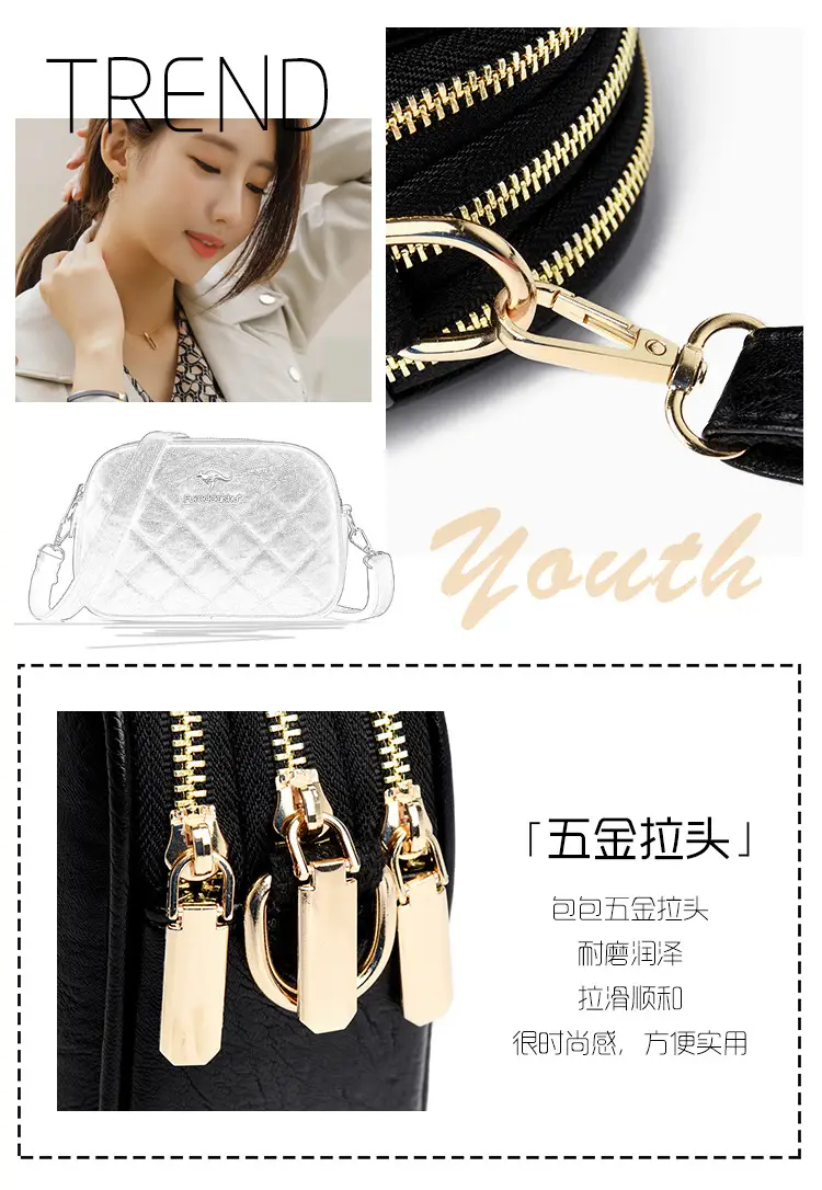 Black Quilted Crossbody Bag for Women 2025 — feature 7