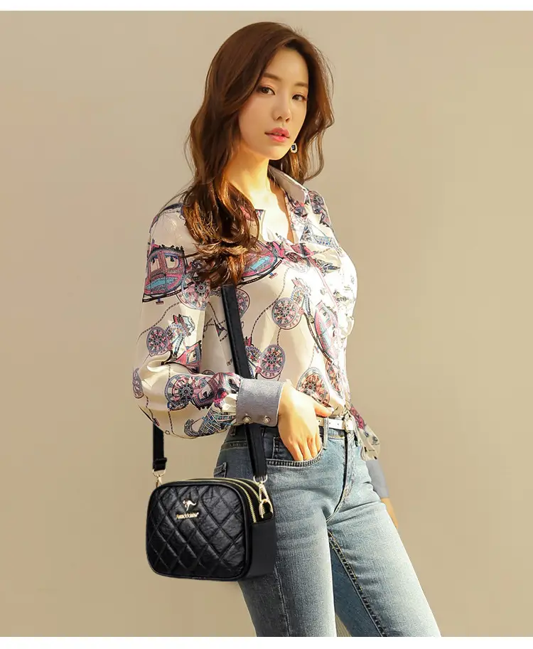 Black Quilted Crossbody Bag for Women 2025 — feature 9