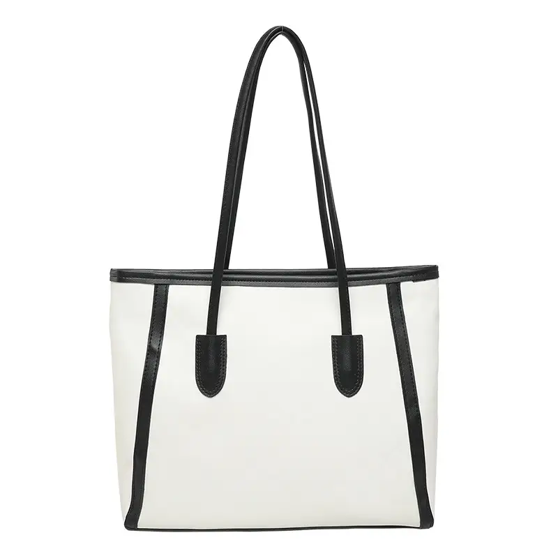Women's Blue Canvas Shoulder Bag with Cute Design - Image 5
