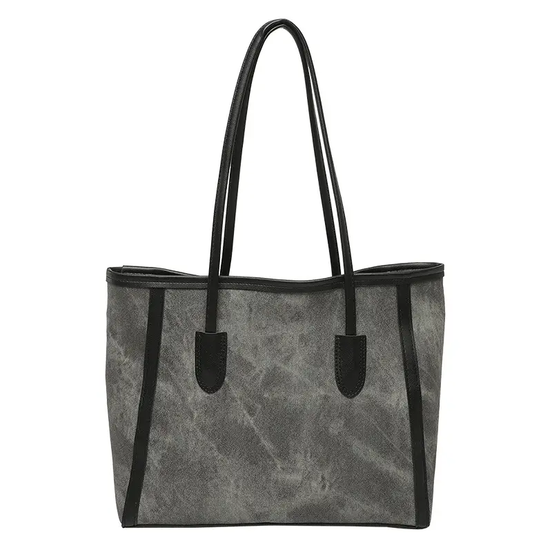 Women's Blue Canvas Shoulder Bag with Cute Design - Image 7
