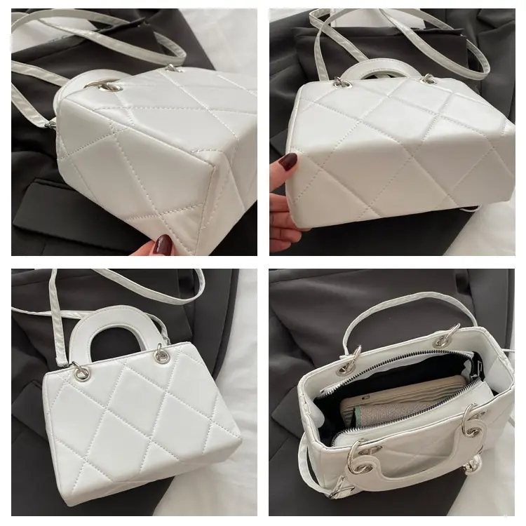 Black Rhombic Daffy Shoulder Bag for Women 2025 — feature 8