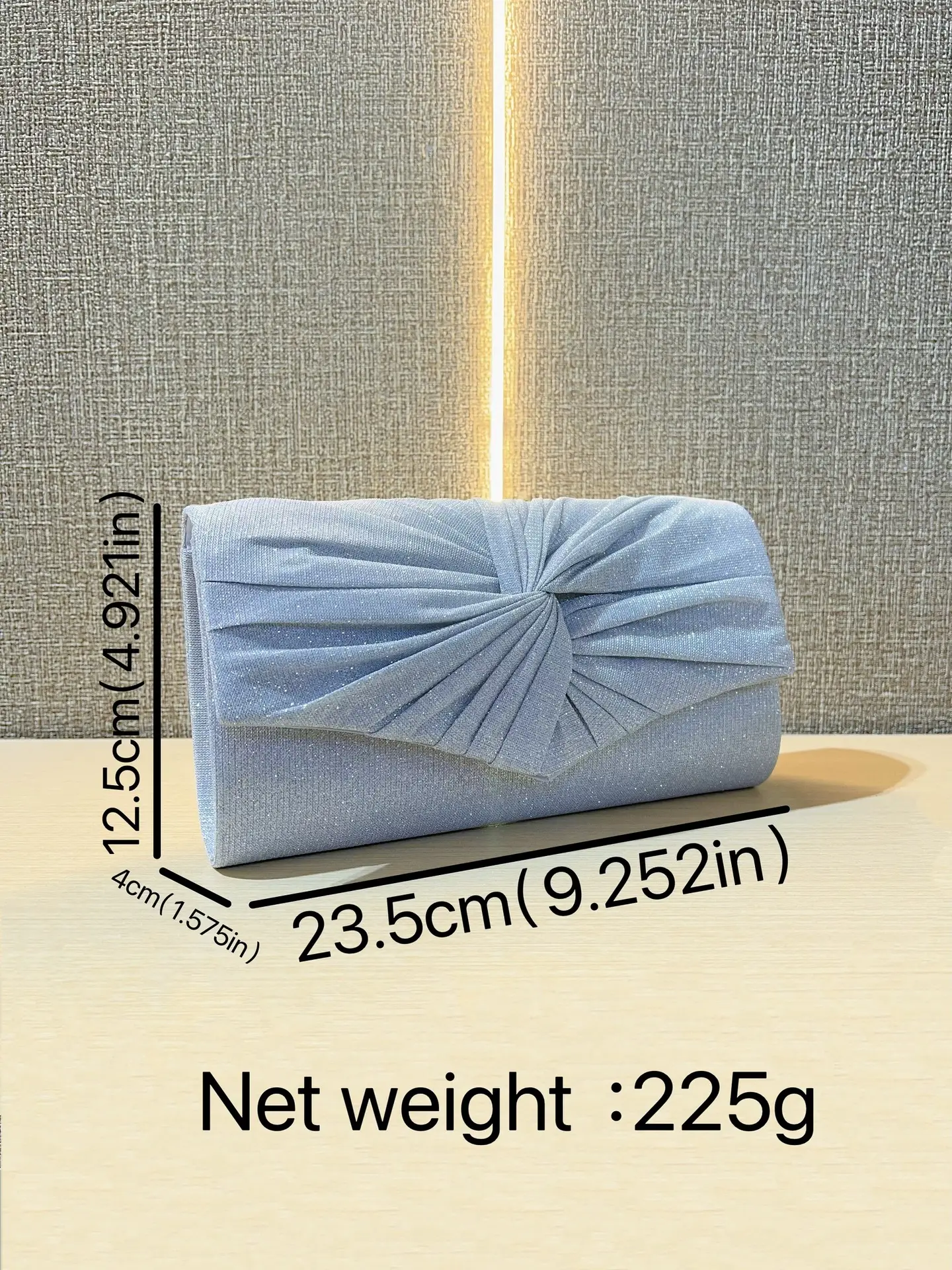 Gray Crossbody Bag for Women European American Vintage