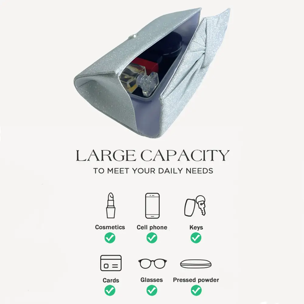 Gray Crossbody Bag for Women European American Vintage — feature 9