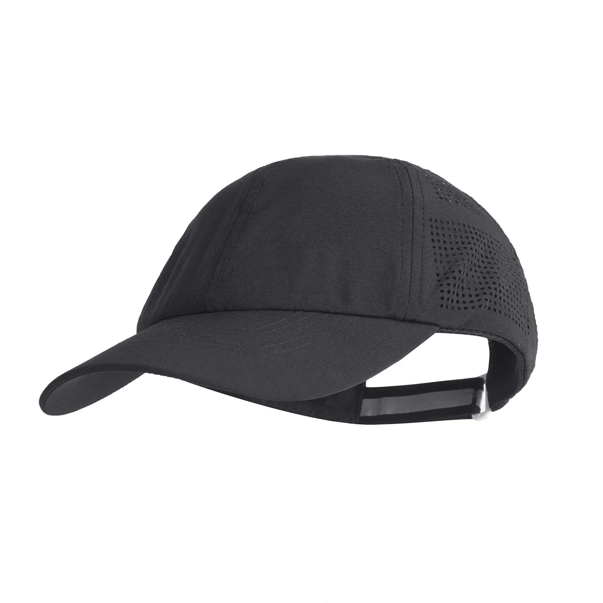 Women's Turquoise Laser Punched Cap Sunscreen Hat - Image 12
