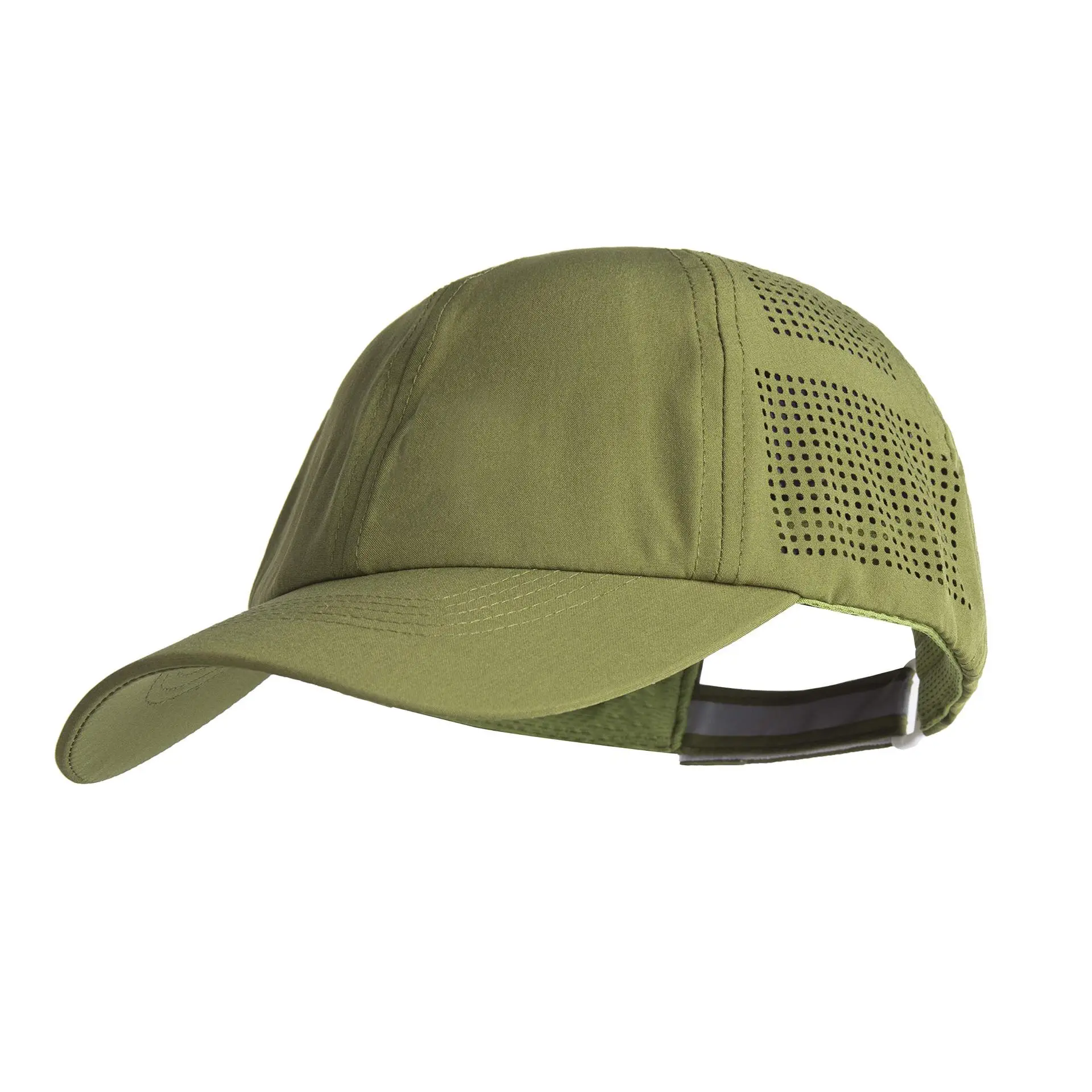 Women's Turquoise Laser Punched Cap Sunscreen Hat - Image 13